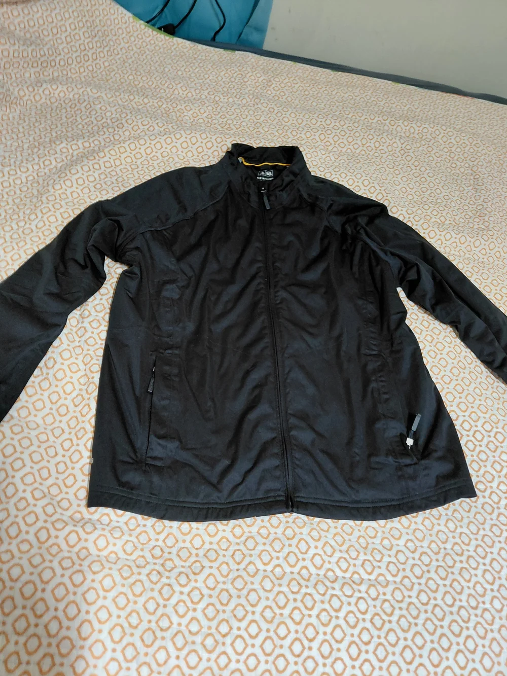 Women Black Full-Zip Lightweight Jacket